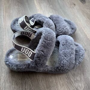 UGG Fluff Yeah Slippers - Gray